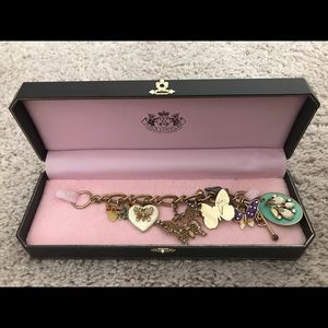 Butterfly Juicy Couture Charm Bracelet
